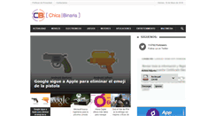 Desktop Screenshot of chicabinaria.com